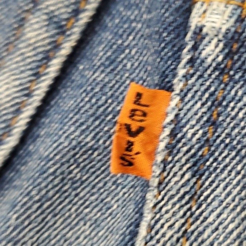 Levi’s 70’s Vintage 573 Orange Tab High Rise Jeans Size W29 L34 - Picture 16 of 16